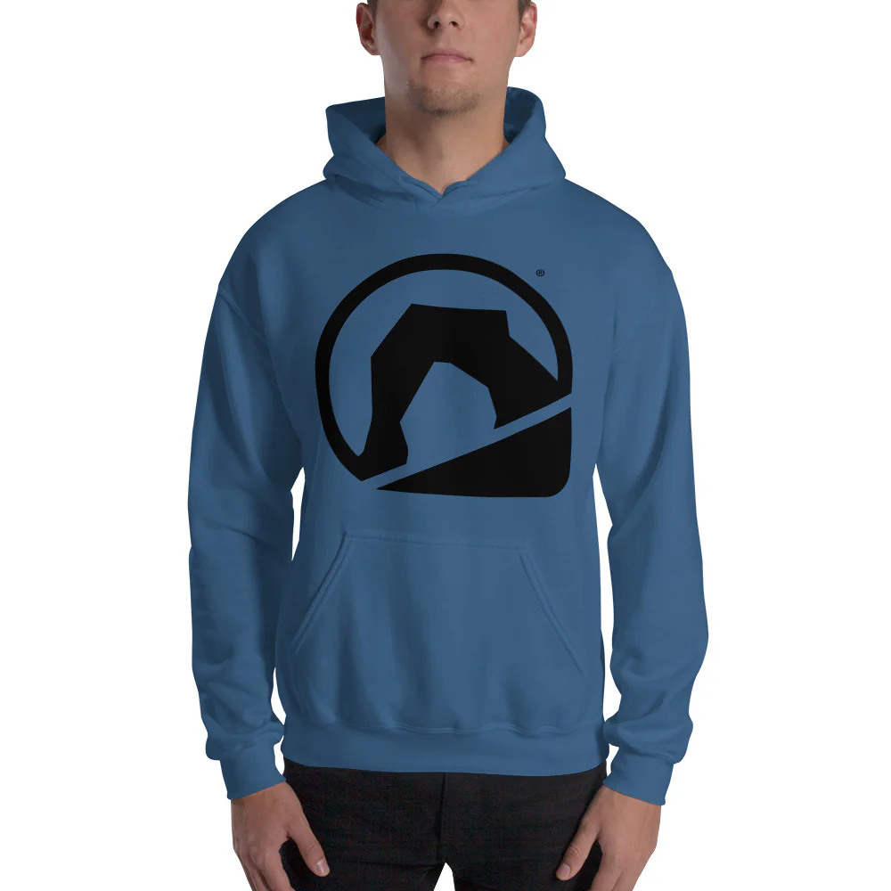 Black Arch Hoodie - Image 3
