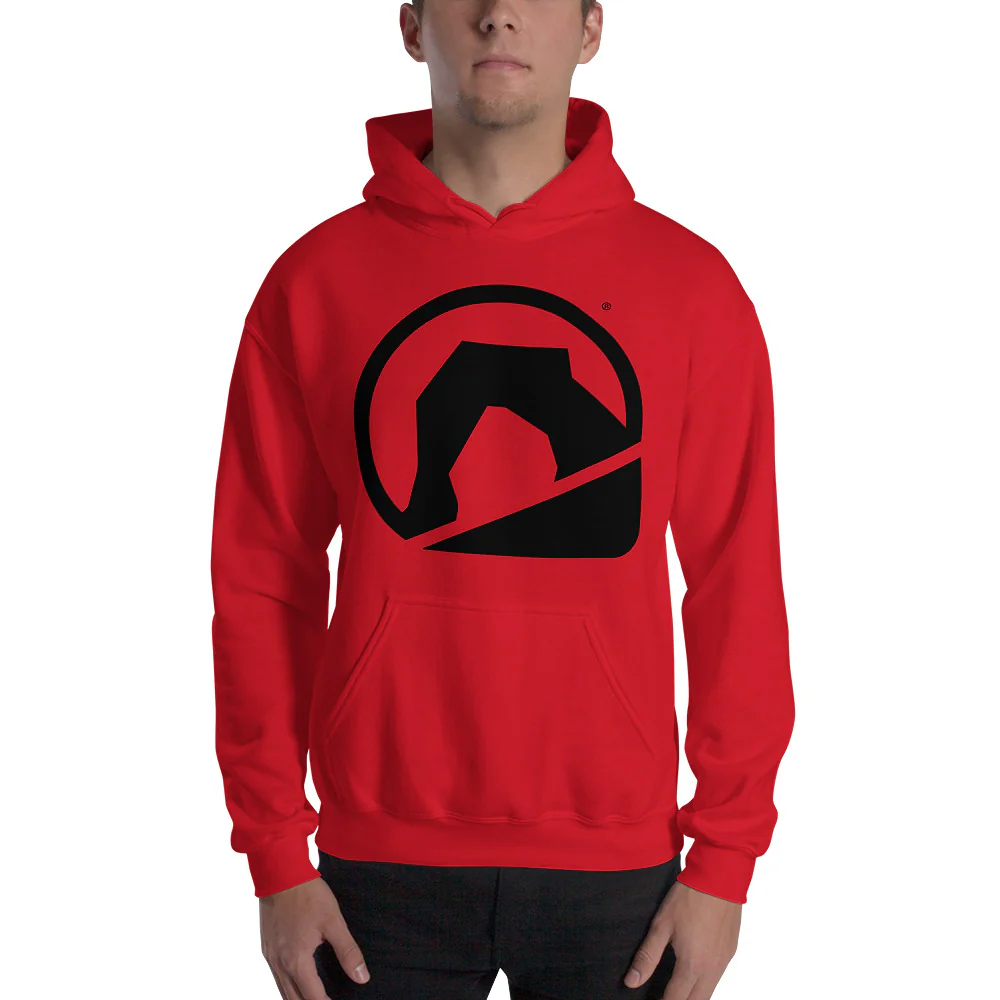 Black Arch Hoodie - Image 4