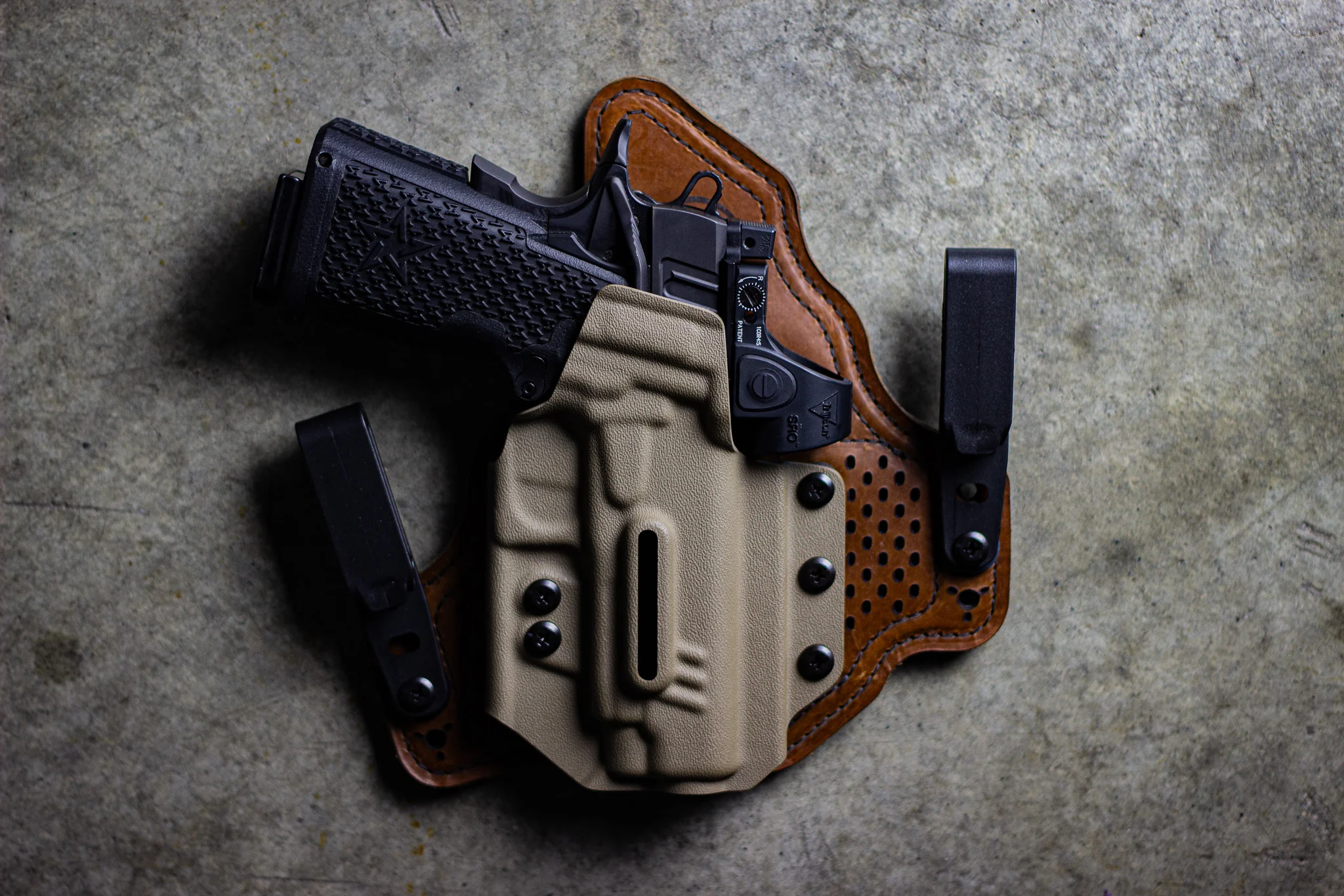 Dual Clip Protos-M® 2.0 for Dan Wesson DWX Compact (No-rail) - Image 8