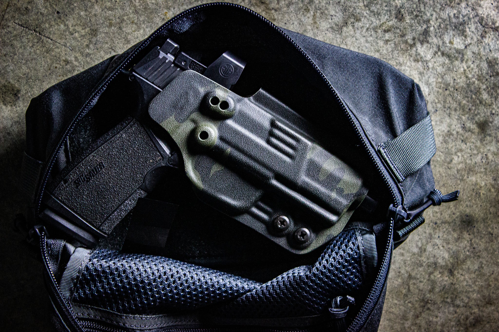 EDC Velcro Bag Holster for Springfield Hellcat RDP - Image 4