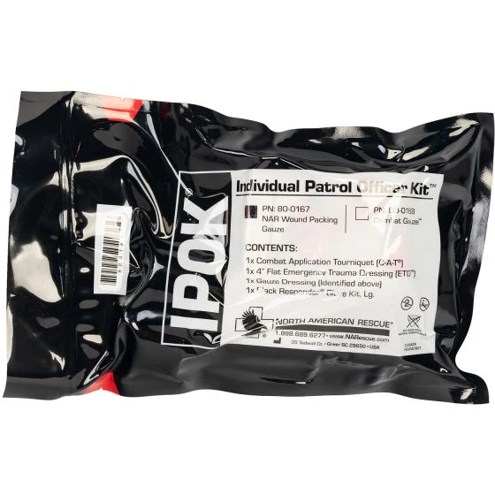 North American Rescue IPOK Individual Patrol Officer Kit